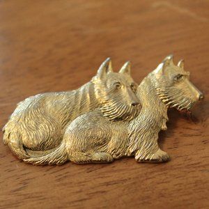 Scottish Dog Brooch